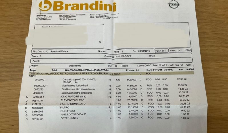 Opel Astra 2.0 CDTI Sport full