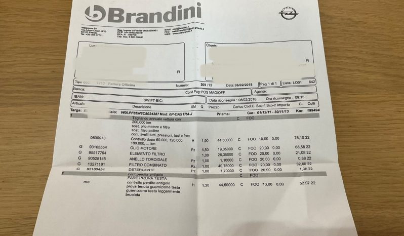 Opel Astra 2.0 CDTI Sport full