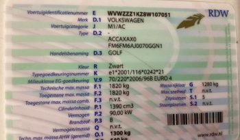 Volkswagen Golf V 1.4 TSI Tour full