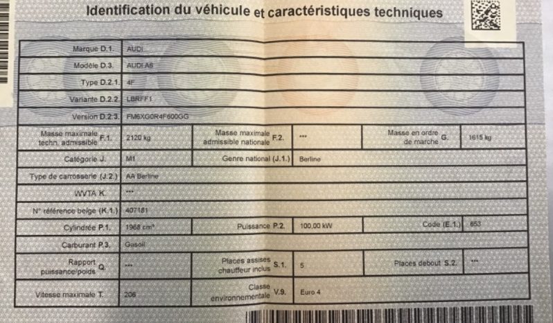 Audi A6 2.0 TDI full
