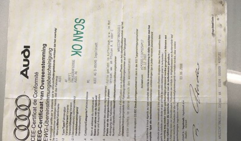 Audi A6 2.0 TDI full