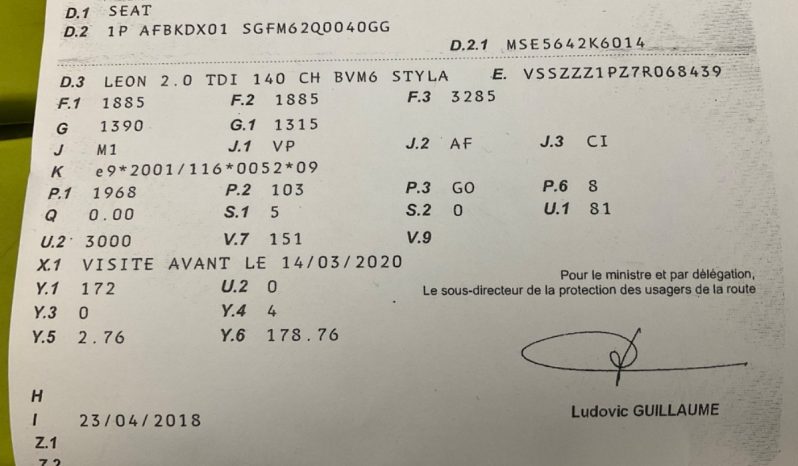 Seat Leon 2.0 TDI Stylance / Style full