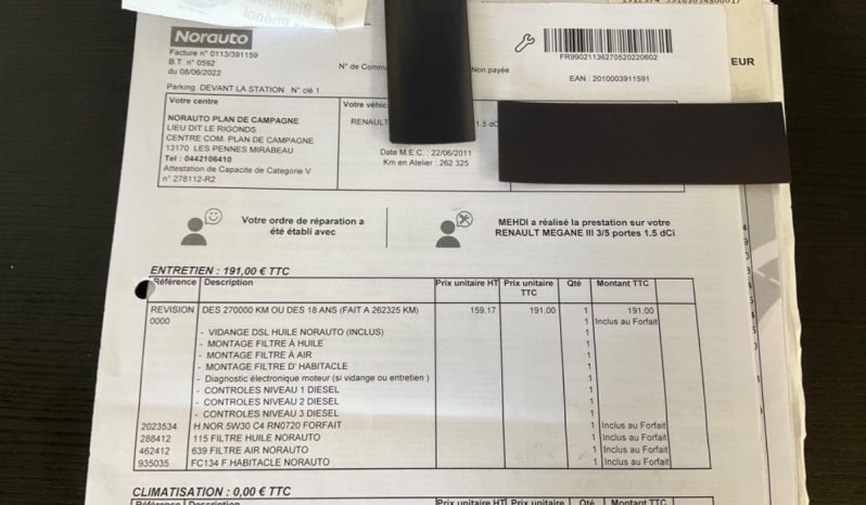 Renault Megane 1.5 dCi Expression full