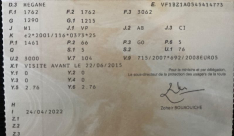 Renault Megane 1.5 dCi Expression full