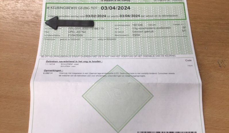 Opel Astra 1.7 CDTI Edition full