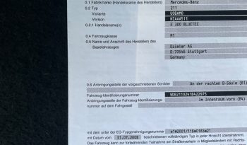 Mercedes-Benz E-Klasse E 300 CDI BlueTEC Avantgarde full