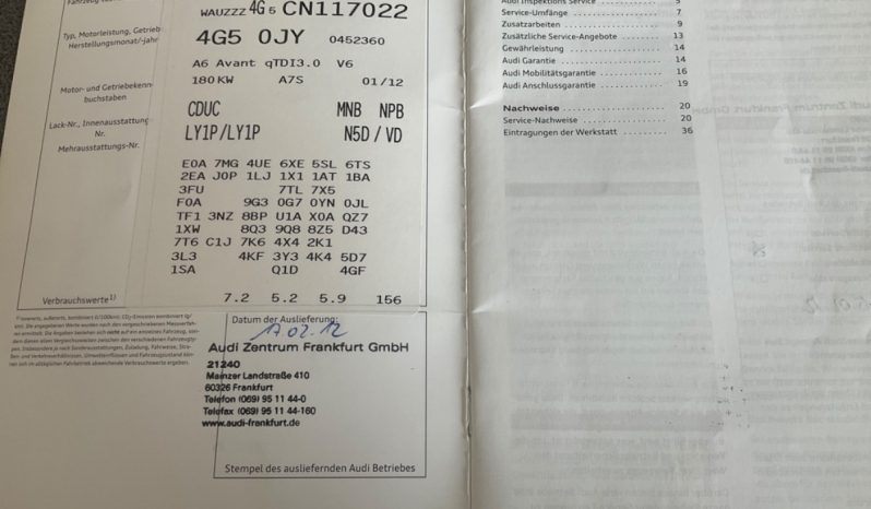 Audi A6 3.0 V6 TDI quattro full