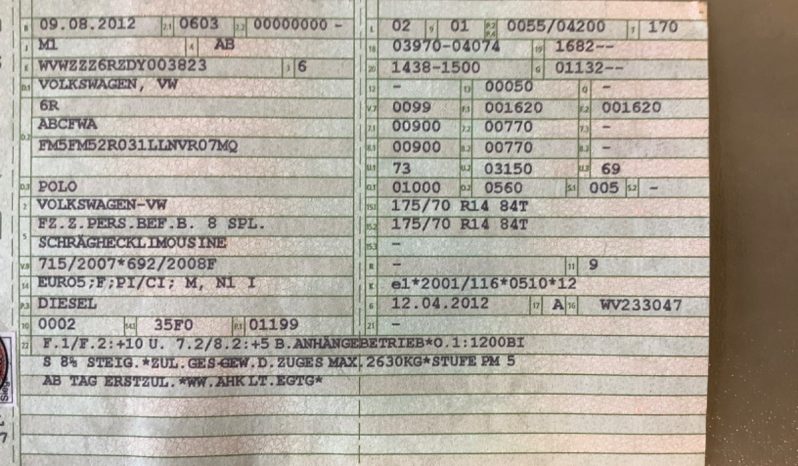 Volkswagen Polo 1.2 TDI Advance full