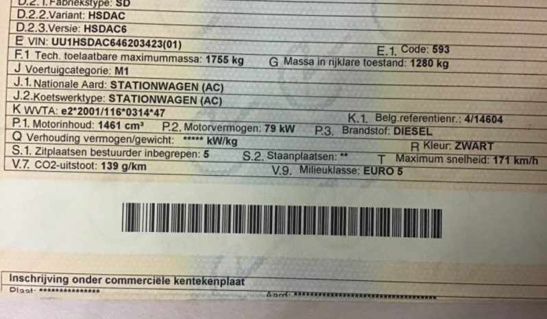 Dacia Duster 1.5 dCi Laureate 4×2 full