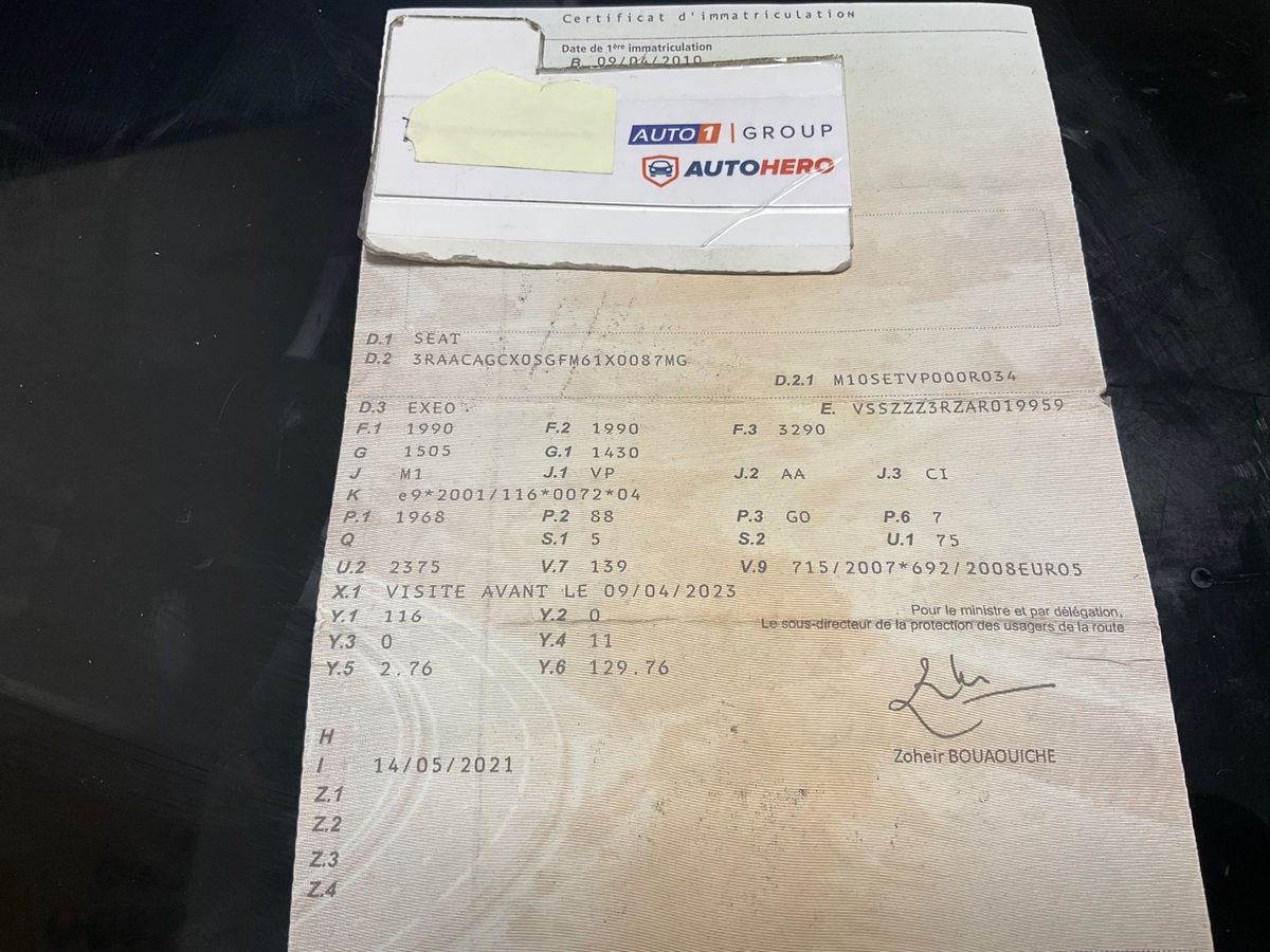 Seat Exeo 2.0 TDI Reference