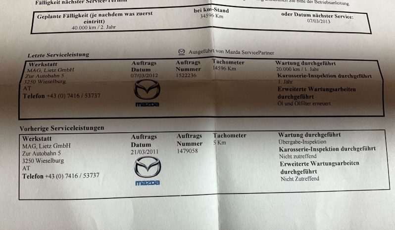 Mazda 3 1.6 CD Diesel TE