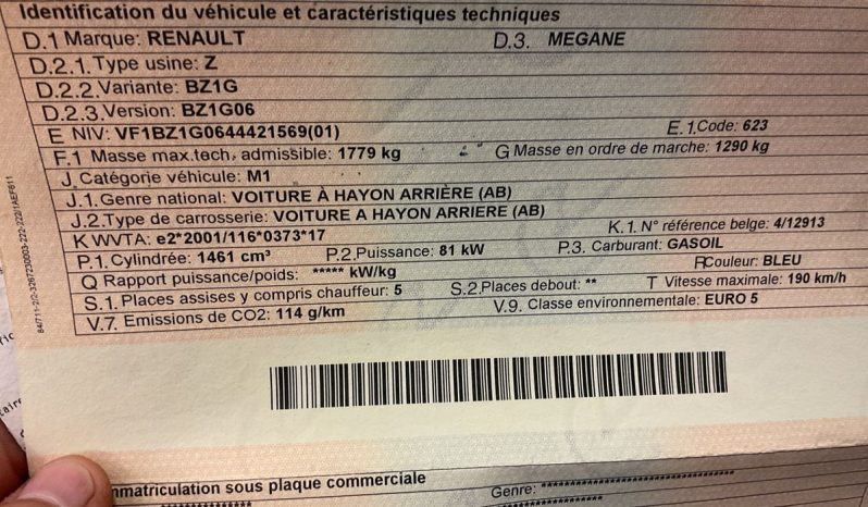 Renault Megane 1.5 dCi TomTom Edition