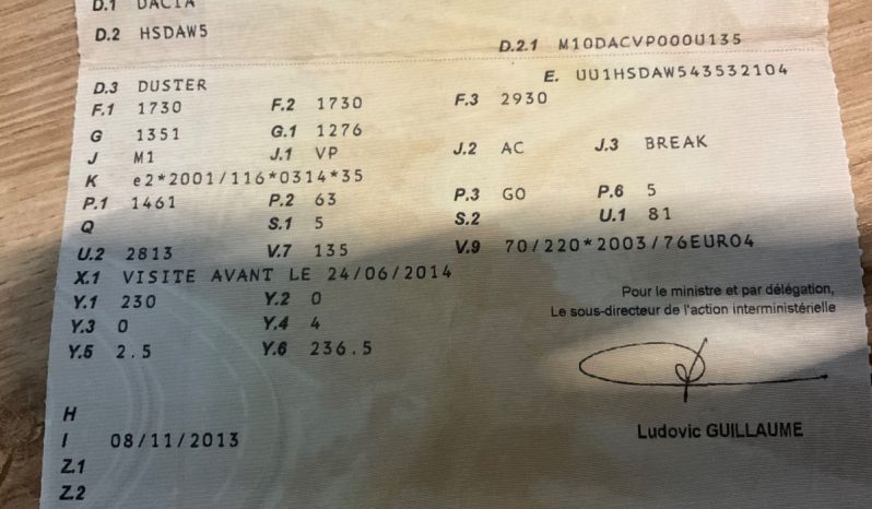 Dacia Duster 1.5 dCi Lauréate 4×2