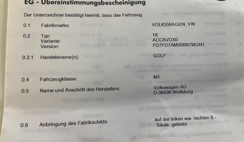 Volkswagen Golf VI 1.4 TSI Highline