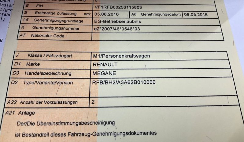 Renault Megane 1.5 dCi Energy GT-Line