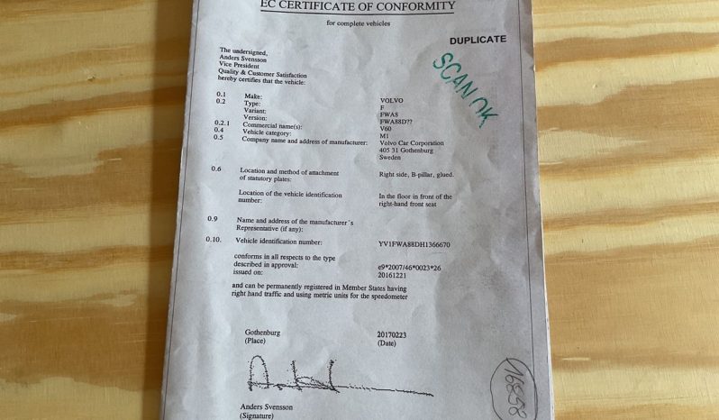 Volvo V60 2.0 D4 Summum