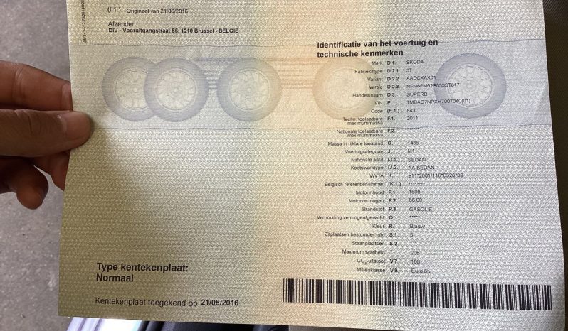 Skoda Superb 1.6 TDI Ambition