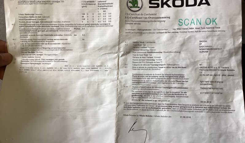 Skoda Superb 1.6 TDI Ambition