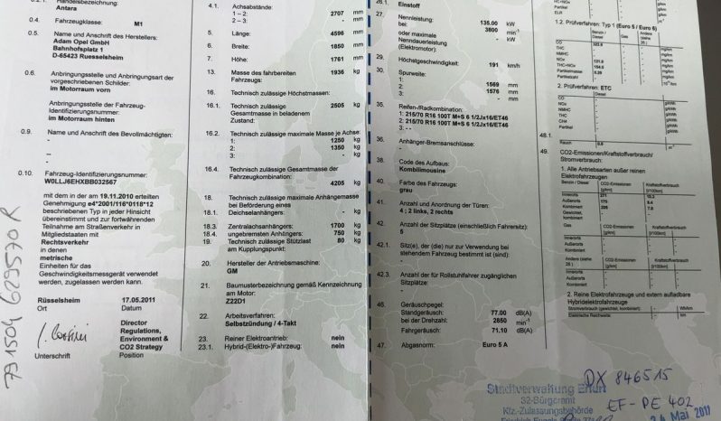 Opel Antara 2.2 CDTI Cosmo 4×4