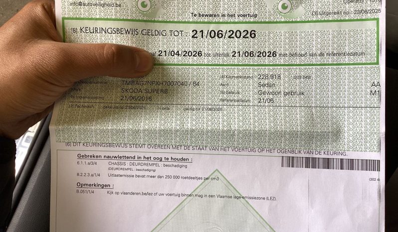 Skoda Superb 1.6 TDI Ambition