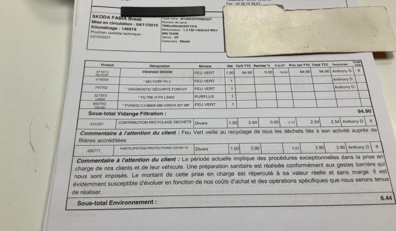 Skoda Fabia 1.4 TDI Ambition