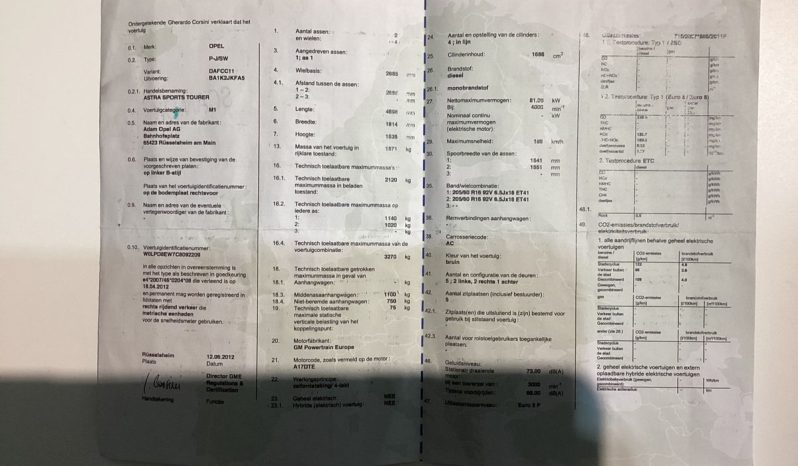 Opel Astra 1.7 CDTI Edition