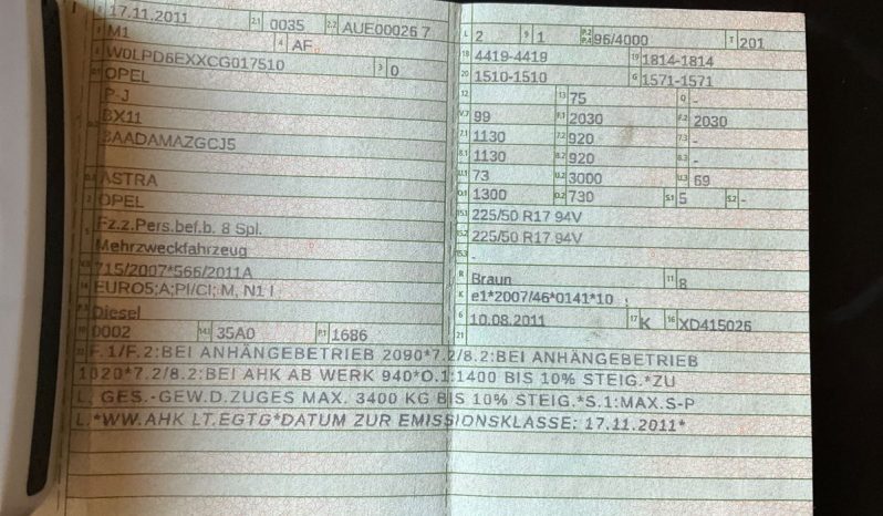 Opel Astra 1.7 CDTI Design Edition