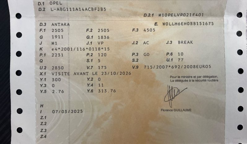 Opel Antara 2.2 CDTI Cosmo 4×4