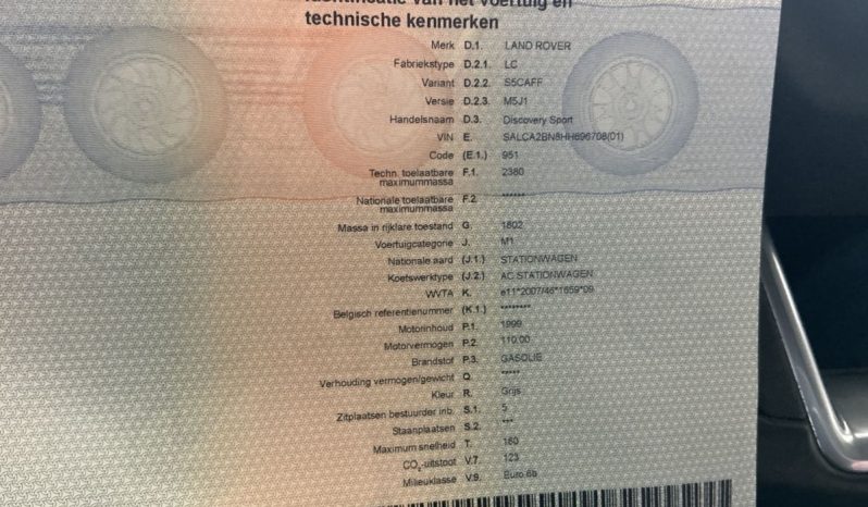 Land Rover Discovery Sport D150 S AWD
