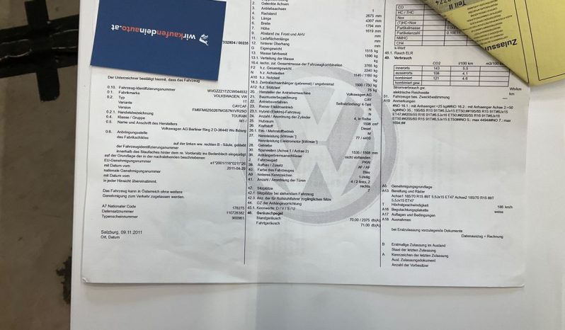 Volkswagen Touran 1.6 TDI Comfortline BlueMotion