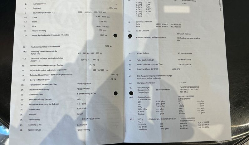 Volkswagen Golf VI 1.4 Trendline