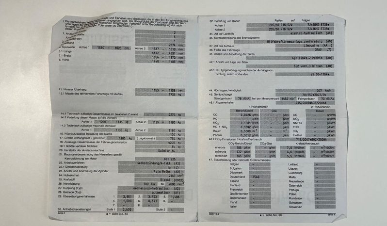 Mercedes-Benz E-Klasse E 200 CDI BlueEfficiency Standard