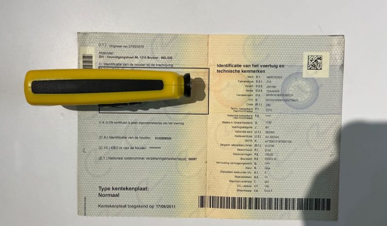 Mercedes-Benz E-Klasse E 200 CDI BlueEfficiency Standard