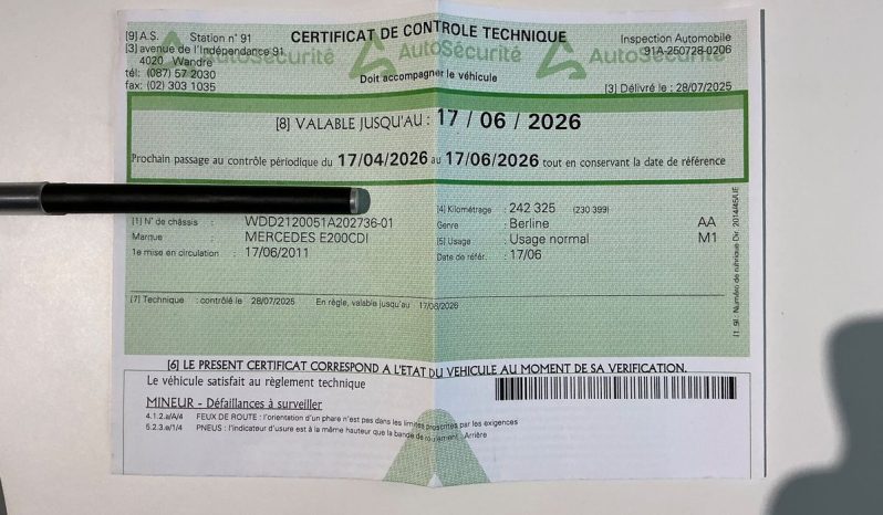 Mercedes-Benz E-Klasse E 200 CDI BlueEfficiency Standard