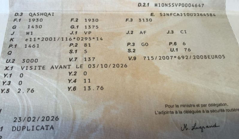 Nissan Qashqai 1.5 Turbodiesel Tekna