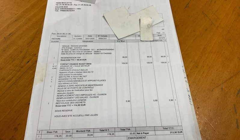 Nissan Qashqai 1.5 Turbodiesel Tekna