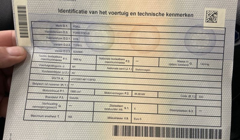 Ford Focus 1.6 TDCi Titanium