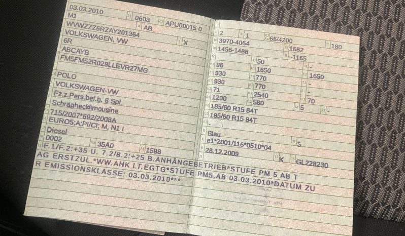 Volkswagen Polo 1.6 TDI Trendline BlueMotion Tech