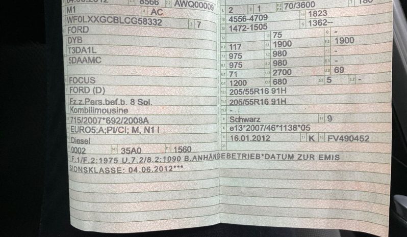 Ford Focus 1.6 TDCi Trend