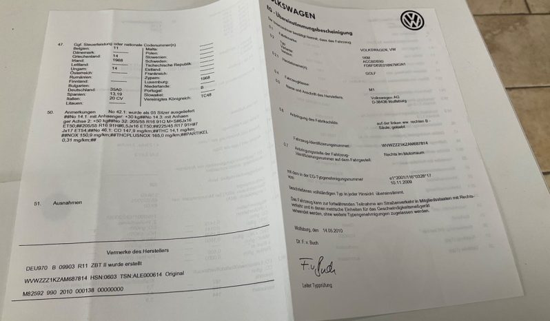Volkswagen Golf VI 2.0 TDI Highline