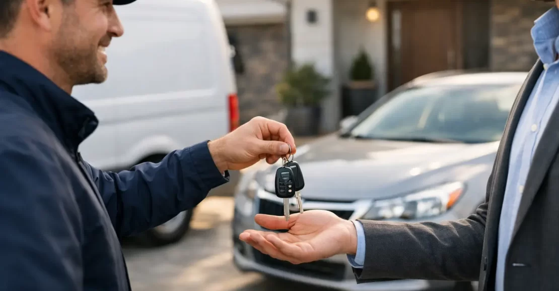 Livrare la domiciliu auto second hand sigură