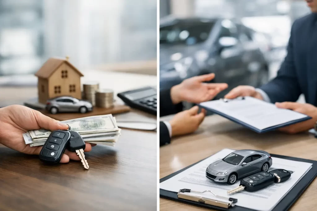 Credit auto vs rate dealer - ce alegi?