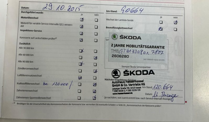 Skoda Octavia 1.6 TDI Elegance