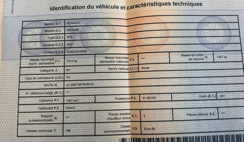 Renault Megane 1.5 dCi Energy Intens