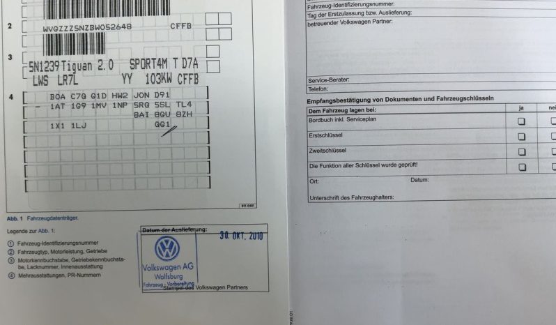 Volkswagen Tiguan 2.0 TDI Sport & Style 4Motion