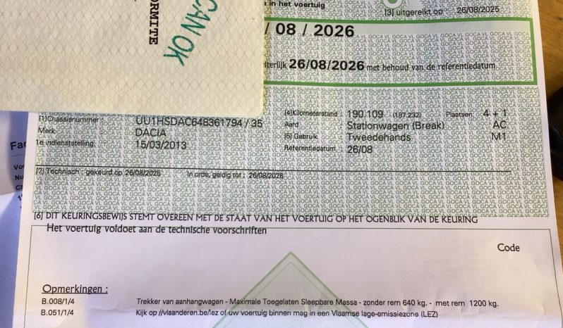 Dacia Duster 1.5 dCi Laureate 4×2