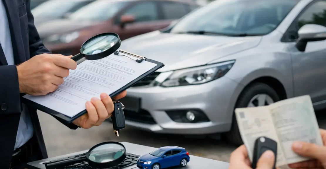 Verificarea provenienței unei mașini second-hand